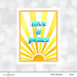 Altenew Good Vibes -sapluuna