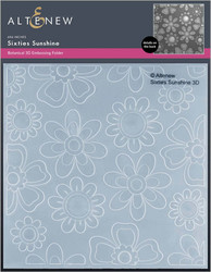Altenew 3D kohokuviointikansio Sixties Sunshine