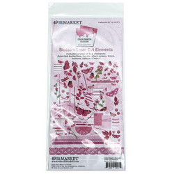 49 and Market Laser Cut Outs -leikekuvat, Color Swatch: Blossom