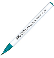 ZIG Clean Colors Real Brush -kynä, sävy aquamarine