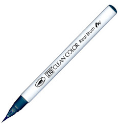 ZIG Clean Colors Real Brush -kynä, sävy navy blue