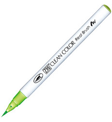 ZIG Clean Colors Real Brush -kynä, sävy lime green