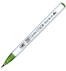 ZIG Clean Colors Real Brush -kynä, sävy cactus green