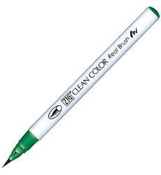 ZIG Clean Colors Real Brush -kynä, sävy summer green