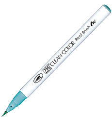ZIG Clean Colors Real Brush -kynä, sävy sea green