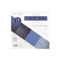 Tonic Craft Perfect Mixed Card -pakkaus, Blue Moon, 6