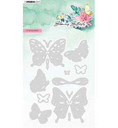 Studio Light Blooming Butterfly stanssi Fly Fly Butterfly