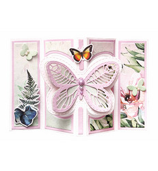 Studio Light Blooming Butterfly stanssi Butterfly Pop Out Card