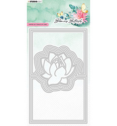 Studio Light Blooming Butterfly stanssi Water Lily Pop Out Card
