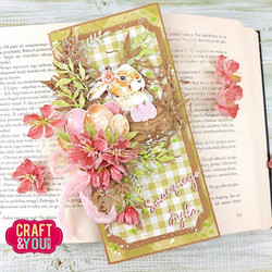 Craft & You skräppipaperi Spring Time 01