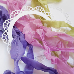 Craft & You Vintage Ribbons -nauhat Hopping Bunnies 2
