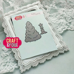Craft & You stanssi Christmas Tree