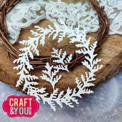 Craft & You stanssi Leaves Wreath