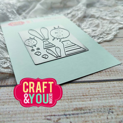 Craft & You stanssi Bunnies