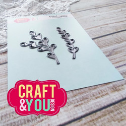Craft & You stanssi Willow Twigs