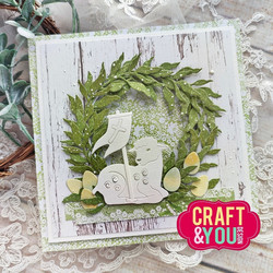 Craft & You stanssi Easter Lamb 2