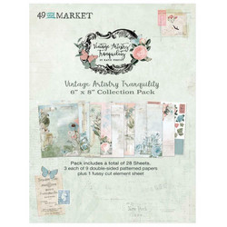 49 and Market paperipakkaus Vintage Artistry Tranquility, 6