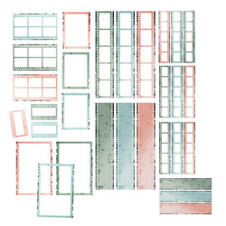 49 And Market Filmstrip Frames -leikekuvat Vintage Artistry Tranquility