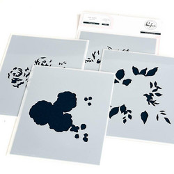Pinkfresh Studio sapluunasetti Floral Trio, A2