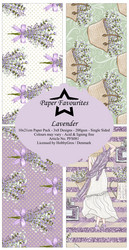 Paper Favourites Lavender -paperipakkaus, Slim Line