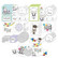 Polkadoodles Zodiac Die-Cut Toppers -pakkaus