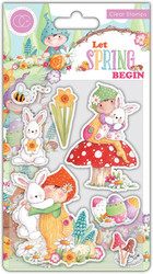 Craft Consortium Let Spring Begin -leimasinsetti Bunny
