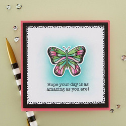 Spellbinders Simon Hurley stanssi Butterfly Kisses