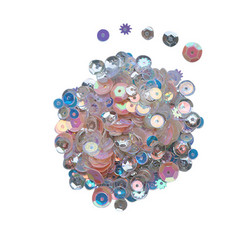 Dress My Craft Sequins -paljetit, Pink Story