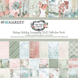 49 and Market paperipakkaus Vintage Artistry Tranquility, 12