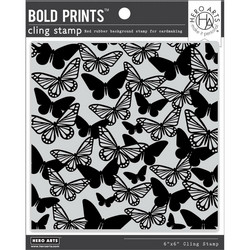 Hero Arts leimasin Fluttering Butterflies Bold Prints
