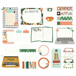 Simple Stories My Story, Journal Bits, leikekuvat