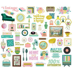 Simple Stories Flea Market, Bits & Pieces, leikekuvat