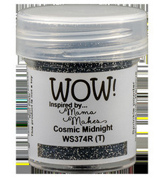 Wow! Embossing Glitters -kohojauhe, sävy Cosmic Midnight (R,T)