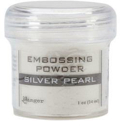 Ranger Embossing Powder -kohojauhe, sävy Silver Pearl