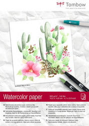 Tombow Watercolour -paperipakkaus, A6