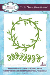Creative Expressions Helen Colebrook stanssi Leafy Wreath
