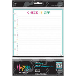 Mambi Classic Filler Paper paperipakkaus, Bright Travels