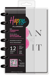 Happy Planner 12-Month Mini Planner -kalenteri Modern