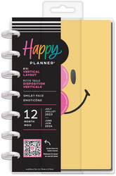 Happy Planner 12-Month Mini Planner -kalenteri Smiley Face