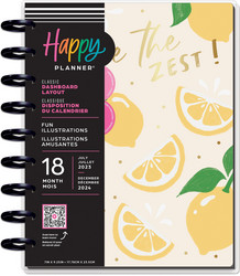Happy Planner 18-Month Classic Planner -kalenteri Fun Illustrations