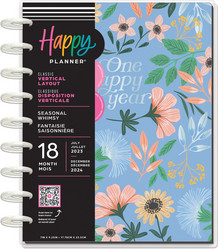 Happy Planner 18-Month Classic Planner -kalenteri Seasonal Whimsy