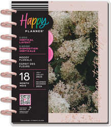 Happy Planner 18-Month Classic Planner -kalenteri Moody Florals