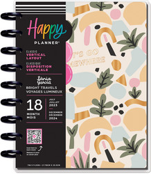 Happy Planner 18-Month Classic Planner -kalenteri Bright Travels