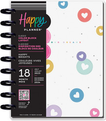 Happy Planner 18-Month Classic Planner -kalenteri Happy Brights