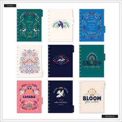 Happy Planner 18-Month Classic Planner -kalenteri Nordic Brights
