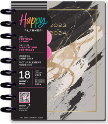 Happy Planner 18-Month Classic Planner -kalenteri Modern Painterly