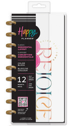Mambi Happy Planner 12-Month Skinny Classic -kalenteri Colorblock