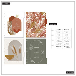 Happy Planner 4-Month Undated Classic Planner -kalenteri Dried Florals