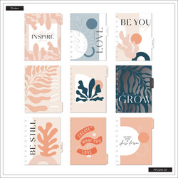 Happy Planner 18-Month Classic Planner -kalenteri Playful Abstract