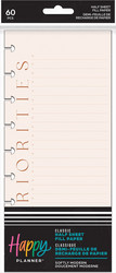 Mambi Happy Planner Classic Half Sheet paperipakkaus, Softly Modern